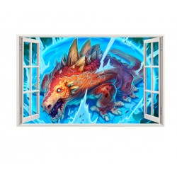 Sticker decorativ cu Dinozauri, 85 cm, 4262ST Sticker decorativ cu Dinozauri, 85 cm, 4262ST