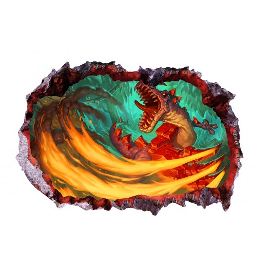 Sticker decorativ cu Dinozauri, 85 cm, 4265ST-1 Sticker decorativ cu Dinozauri, 85 cm, 4265ST-1