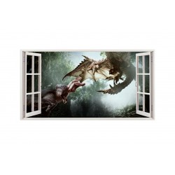 Sticker decorativ cu Dinozauri, 85 cm, 4268ST Sticker decorativ cu Dinozauri, 85 cm, 4268ST