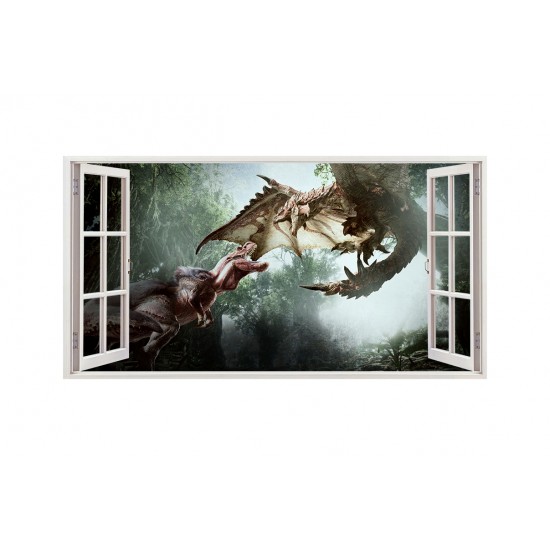Sticker decorativ cu Dinozauri, 85 cm, 4268ST