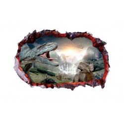 Sticker decorativ cu Dinozauri, 85 cm, 4279ST-1 Sticker decorativ cu Dinozauri, 85 cm, 4279ST-1