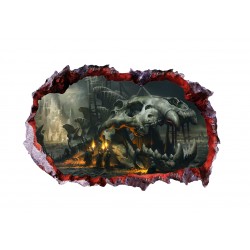Sticker decorativ cu Dinozauri, 85 cm, 4280ST-1 Sticker decorativ cu Dinozauri, 85 cm, 4280ST-1