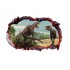 Sticker decorativ cu Dinozauri, 85 cm, 4281ST-1