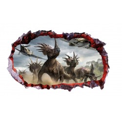 Sticker decorativ cu Dinozauri, 85 cm, 4282ST-1 Sticker decorativ cu Dinozauri, 85 cm, 4282ST-1
