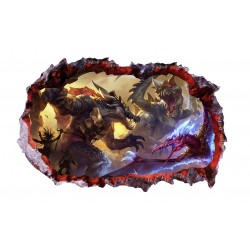 Sticker decorativ cu Dinozauri, 85 cm, 4286ST-1 Sticker decorativ cu Dinozauri, 85 cm, 4286ST-1