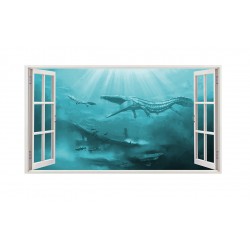 Sticker decorativ cu Dinozauri, 85 cm, 4287ST
