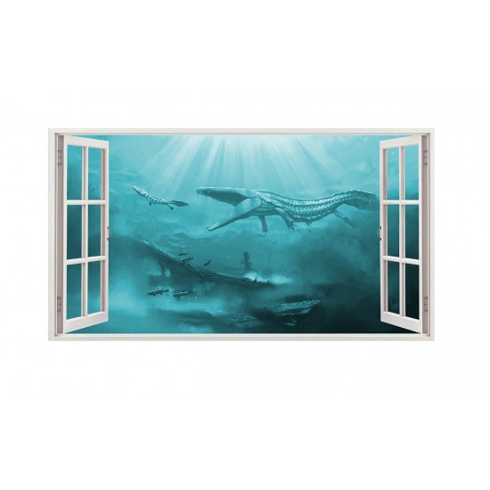 Sticker decorativ cu Dinozauri, 85 cm, 4287ST