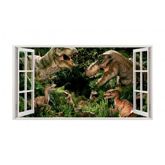 Sticker decorativ cu Dinozauri, 85 cm, 4295ST Sticker decorativ cu Dinozauri, 85 cm, 4295ST
