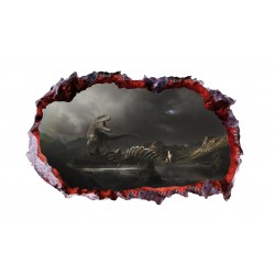 Sticker decorativ cu Dinozauri, 85 cm, 4302ST-1 Sticker decorativ cu Dinozauri, 85 cm, 4302ST-1