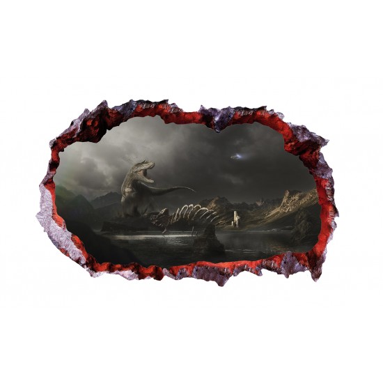 Sticker decorativ cu Dinozauri, 85 cm, 4302ST-1