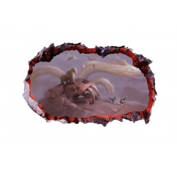 Sticker decorativ cu Dinozauri, 85 cm, 4305ST-1 Sticker decorativ cu Dinozauri, 85 cm, 4305ST-1
