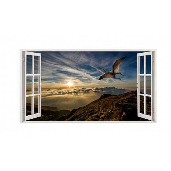 Sticker decorativ cu Dinozauri, 85 cm, 4307ST
