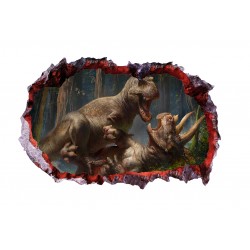 Sticker decorativ cu Dinozauri, 85 cm, 4308ST-1 Sticker decorativ cu Dinozauri, 85 cm, 4308ST-1