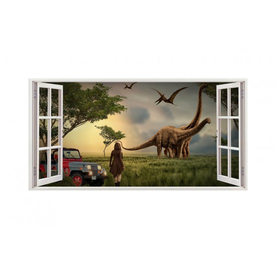 Sticker decorativ cu Dinozauri, 85 cm, 4311ST Sticker decorativ cu Dinozauri, 85 cm, 4311ST