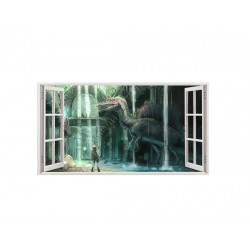 Sticker decorativ cu Dinozauri, 85 cm, 4312ST Sticker decorativ cu Dinozauri, 85 cm, 4312ST