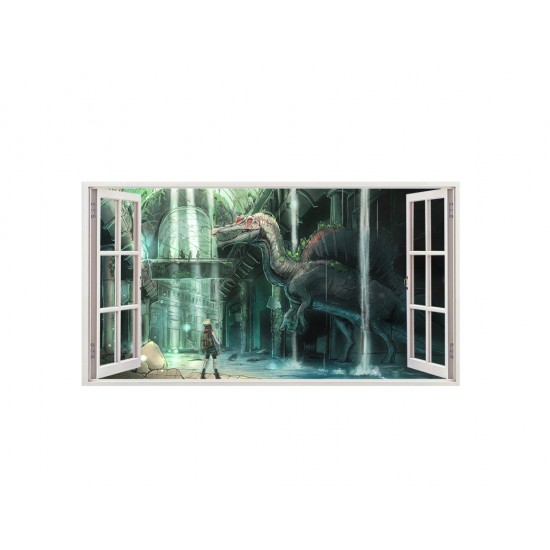 Sticker decorativ cu Dinozauri, 85 cm, 4312ST Sticker decorativ cu Dinozauri, 85 cm, 4312ST