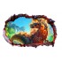 Sticker decorativ cu Dinozauri, 85 cm, 4313ST-1
