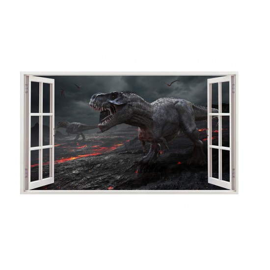 Sticker decorativ cu Dinozauri, 85 cm, 4316ST Sticker decorativ cu Dinozauri, 85 cm, 4316ST