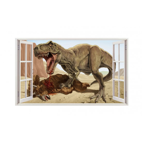 Sticker decorativ cu Dinozauri, 85 cm, 4320ST