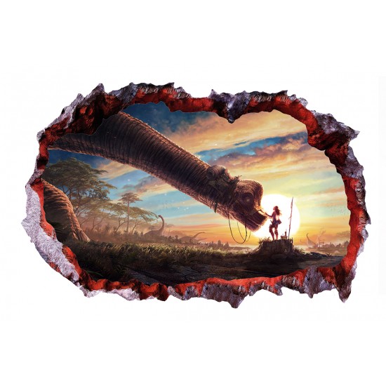 Sticker decorativ cu Dinozauri, 85 cm, 4321ST-1 Sticker decorativ cu Dinozauri, 85 cm, 4321ST-1