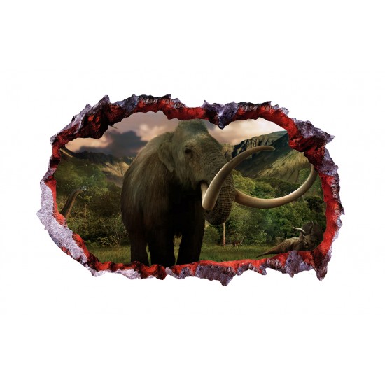 Sticker decorativ cu Dinozauri, 85 cm, 4322ST-1 Sticker decorativ cu Dinozauri, 85 cm, 4322ST-1