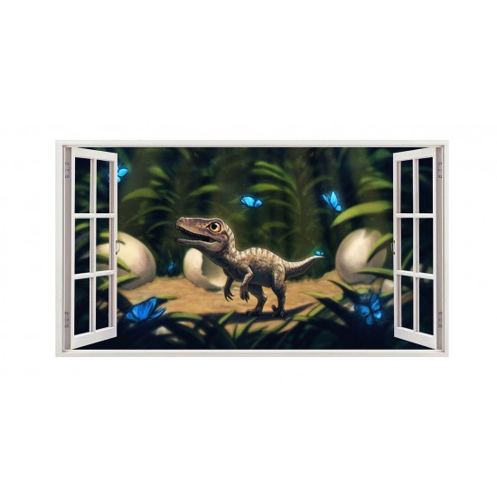 Sticker decorativ cu Dinozauri, 85 cm, 4326ST Sticker decorativ cu Dinozauri, 85 cm, 4326ST