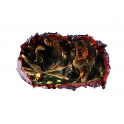 Sticker decorativ cu Dinozauri, 85 cm, 4327ST-1 Sticker decorativ cu Dinozauri, 85 cm, 4327ST-1