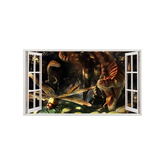 Sticker decorativ cu Dinozauri, 85 cm, 4327ST Sticker decorativ cu Dinozauri, 85 cm, 4327ST