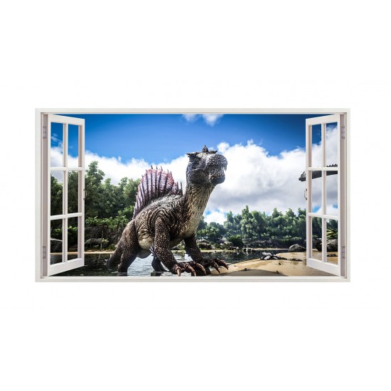 Sticker decorativ cu Dinozauri, 85 cm, 4328ST Sticker decorativ cu Dinozauri, 85 cm, 4328ST