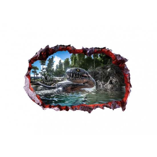 Sticker decorativ cu Dinozauri, 85 cm, 4329ST-1 Sticker decorativ cu Dinozauri, 85 cm, 4329ST-1