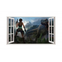 Sticker decorativ cu Dinozauri, 85 cm, 4331ST Sticker decorativ cu Dinozauri, 85 cm, 4331ST