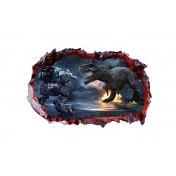 Sticker decorativ cu Dinozauri, 85 cm, 4332ST-1 Sticker decorativ cu Dinozauri, 85 cm, 4332ST-1
