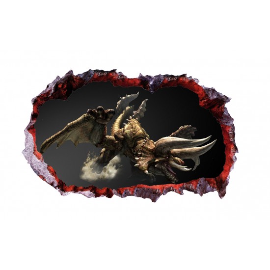 Sticker decorativ cu Dinozauri, 85 cm, 4334ST-1 Sticker decorativ cu Dinozauri, 85 cm, 4334ST-1