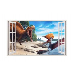 Sticker decorativ cu Dinozauri, 85 cm, 4335ST Sticker decorativ cu Dinozauri, 85 cm, 4335ST