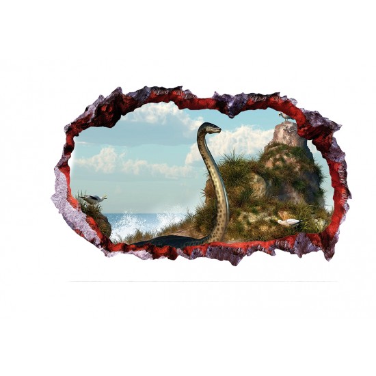 Sticker decorativ cu Dinozauri, 85 cm, 4337ST-1 Sticker decorativ cu Dinozauri, 85 cm, 4337ST-1
