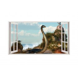 Sticker decorativ cu Dinozauri, 85 cm, 4337ST Sticker decorativ cu Dinozauri, 85 cm, 4337ST