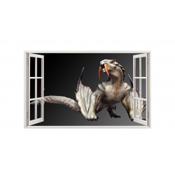 Sticker decorativ cu Dinozauri, 85 cm, 4338ST Sticker decorativ cu Dinozauri, 85 cm, 4338ST