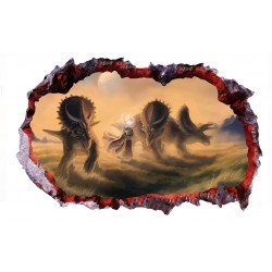 Sticker decorativ cu Dinozauri, 85 cm, 4339ST-1 Sticker decorativ cu Dinozauri, 85 cm, 4339ST-1