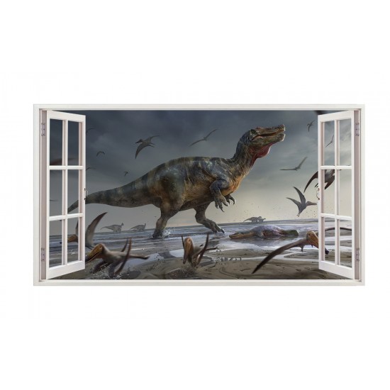 Sticker decorativ cu Dinozauri, 85 cm, 4340ST