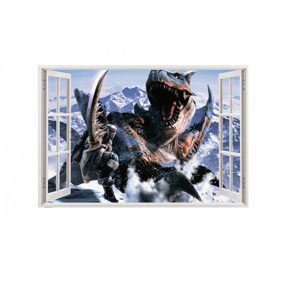 Sticker decorativ cu Dinozauri, 85 cm, 4343ST