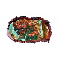 Sticker decorativ cu Dinozauri, 85 cm, 4347ST-1 Sticker decorativ cu Dinozauri, 85 cm, 4347ST-1