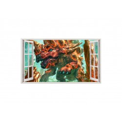 Sticker decorativ cu Dinozauri, 85 cm, 4347ST