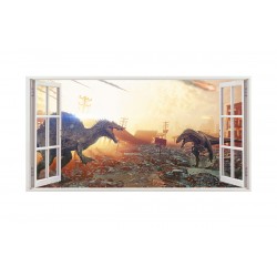 Sticker decorativ cu Dinozauri, 85 cm, 4348ST