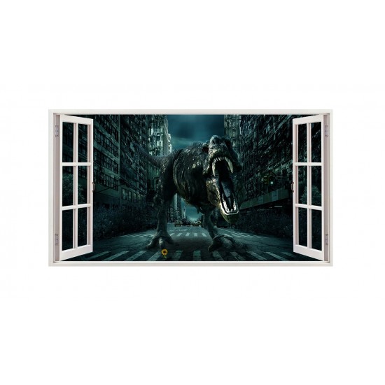 Sticker decorativ cu Dinozauri, 85 cm, 4349ST Sticker decorativ cu Dinozauri, 85 cm, 4349ST