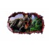 Sticker decorativ cu Dinozauri, 85 cm, 4350ST-1