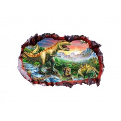 Sticker decorativ cu Dinozauri, 85 cm, 4352ST-1 Sticker decorativ cu Dinozauri, 85 cm, 4352ST-1