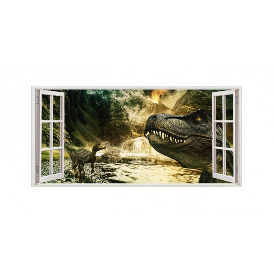 Sticker decorativ cu Dinozauri, 85 cm, 4353ST Sticker decorativ cu Dinozauri, 85 cm, 4353ST