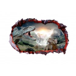 Sticker decorativ cu Dinozauri, 85 cm, 4355ST-1 Sticker decorativ cu Dinozauri, 85 cm, 4355ST-1
