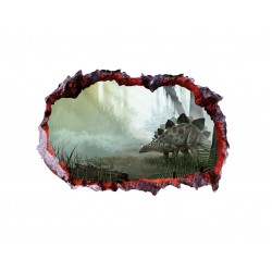 Sticker decorativ cu Dinozauri, 85 cm, 4356ST-1 Sticker decorativ cu Dinozauri, 85 cm, 4356ST-1