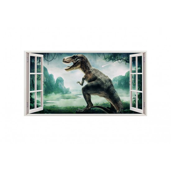 Sticker decorativ cu Dinozauri, 85 cm, 4357ST Sticker decorativ cu Dinozauri, 85 cm, 4357ST